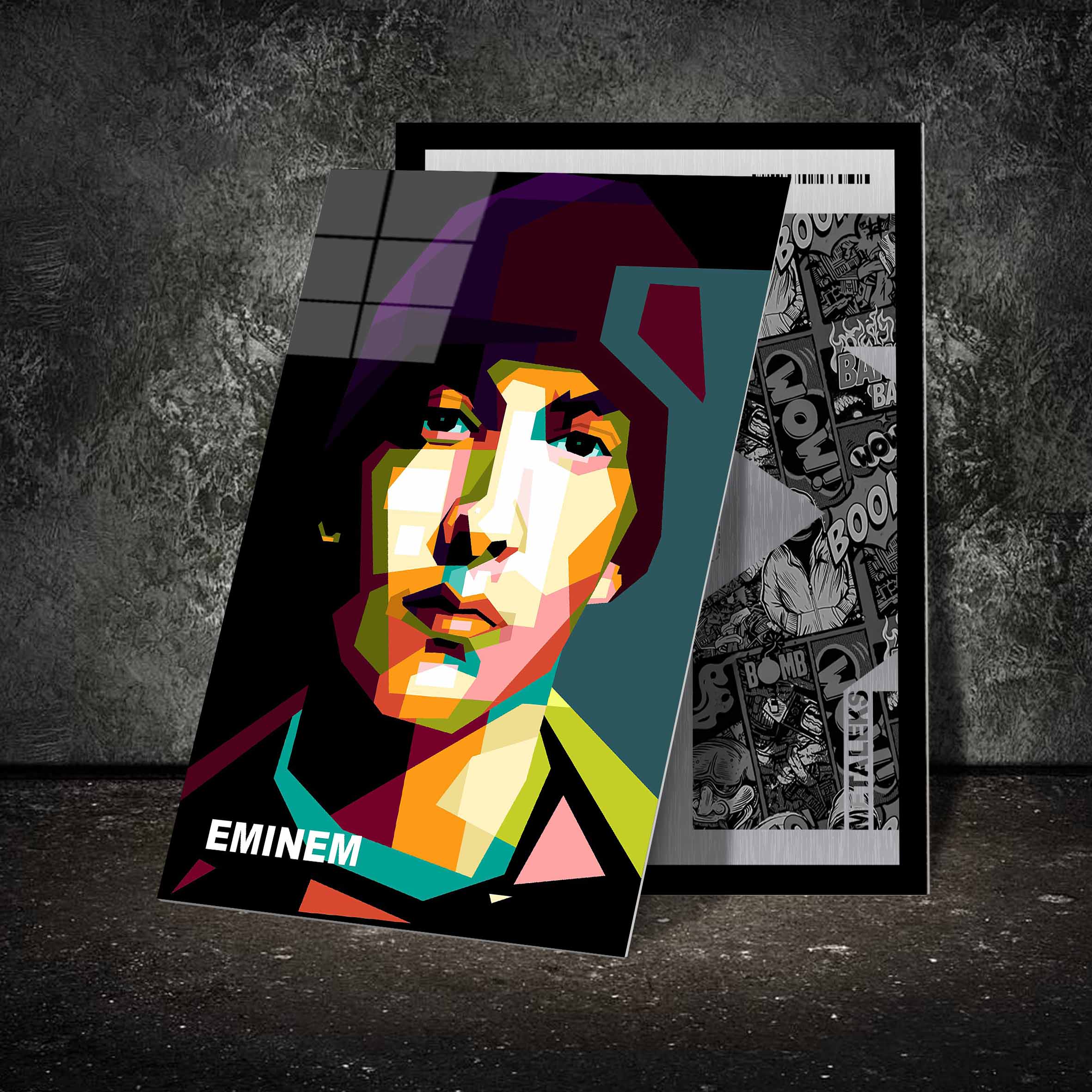 Special Limited art Rapper Eminem in illustration