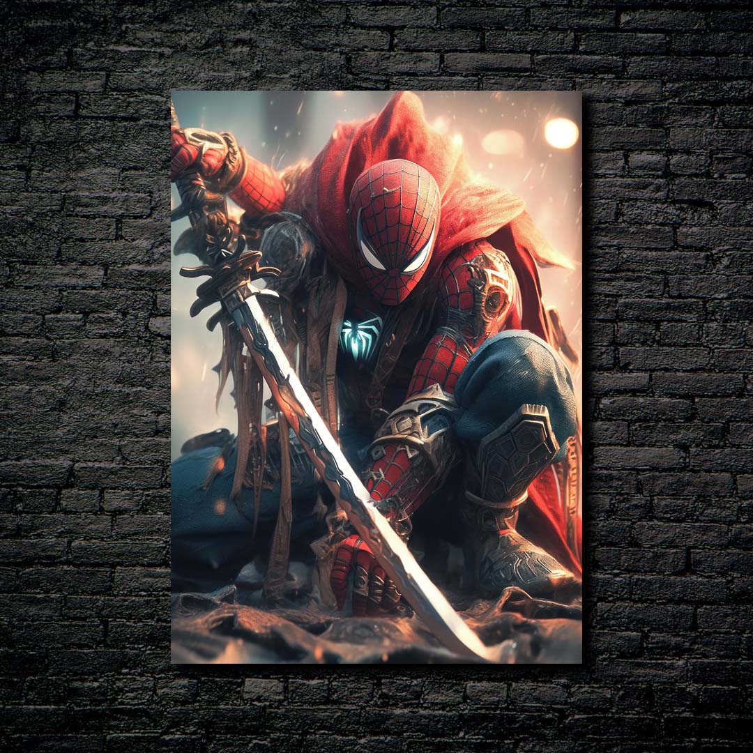 Spiderman as WOW character wallpaper by @visinaire.ai