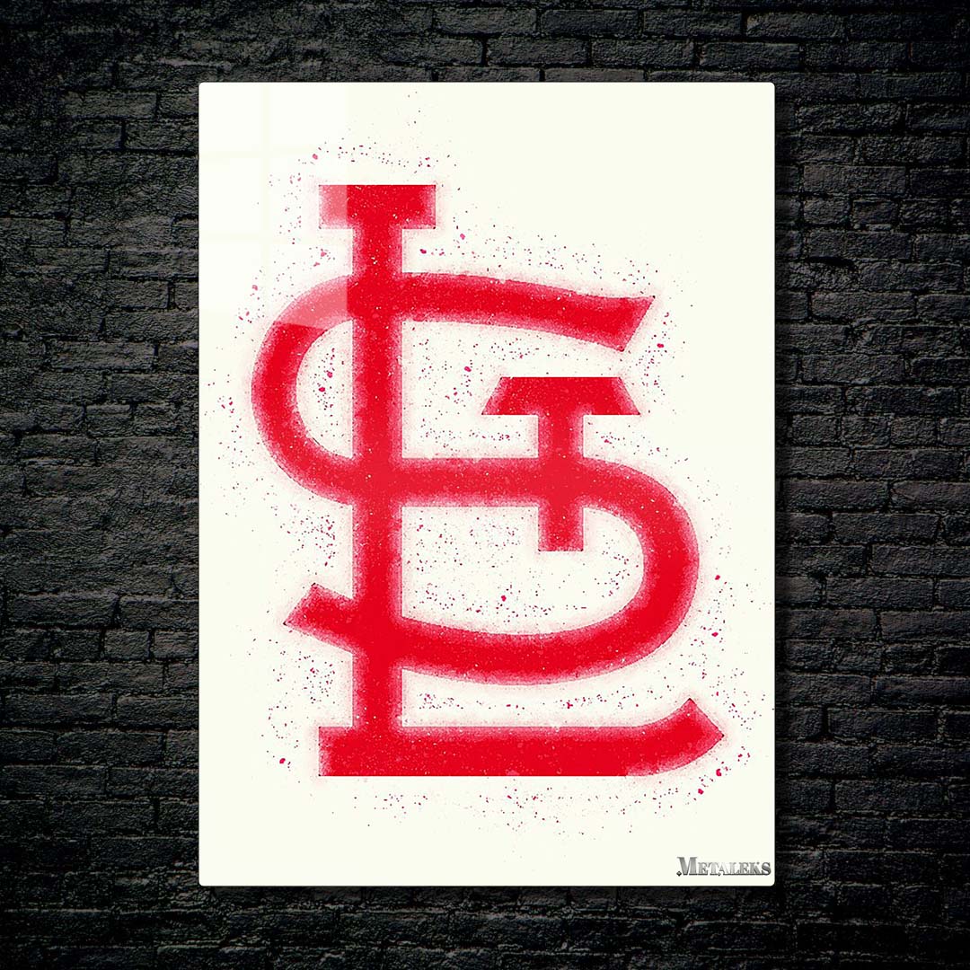 St Louis Cardinals Watercolor