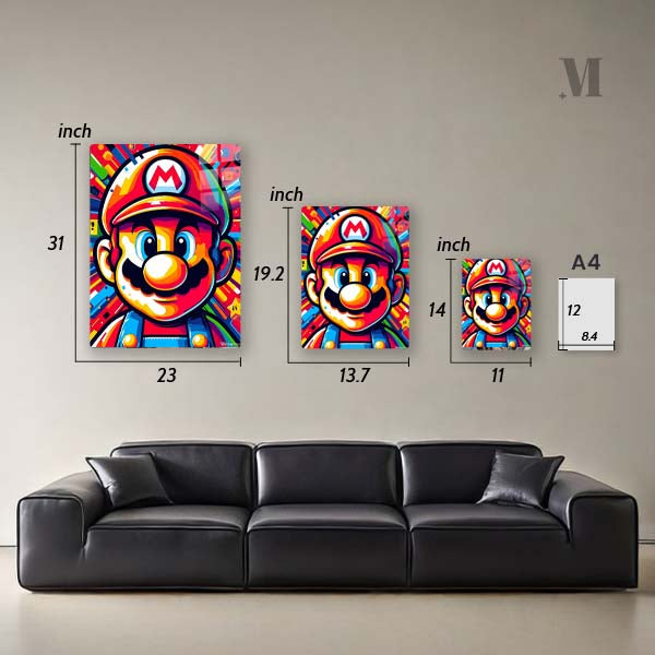 Super Mario V1-Artwork by @Lucifer Art2092