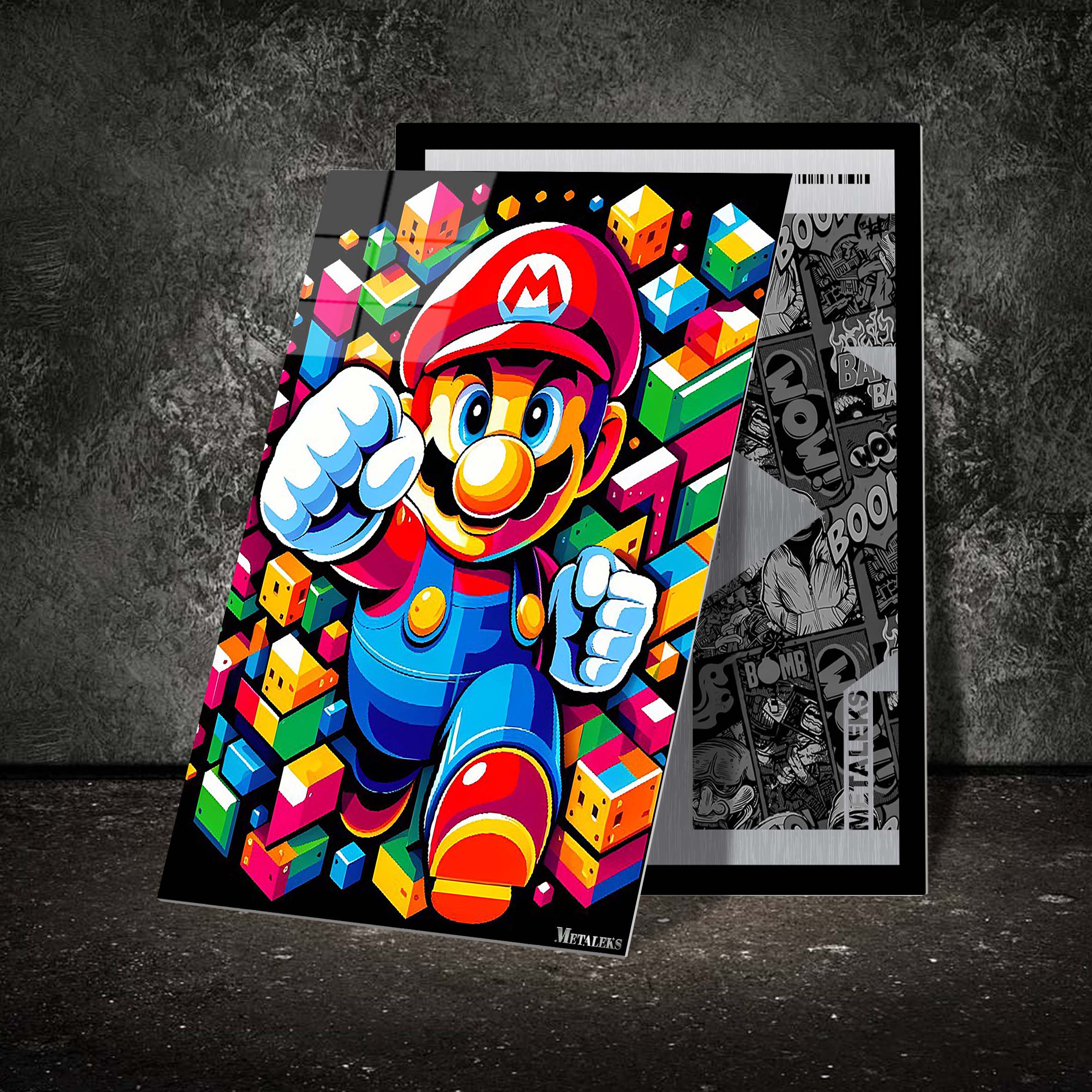 Super Mario v4-Artwork by @Lucifer Art2092