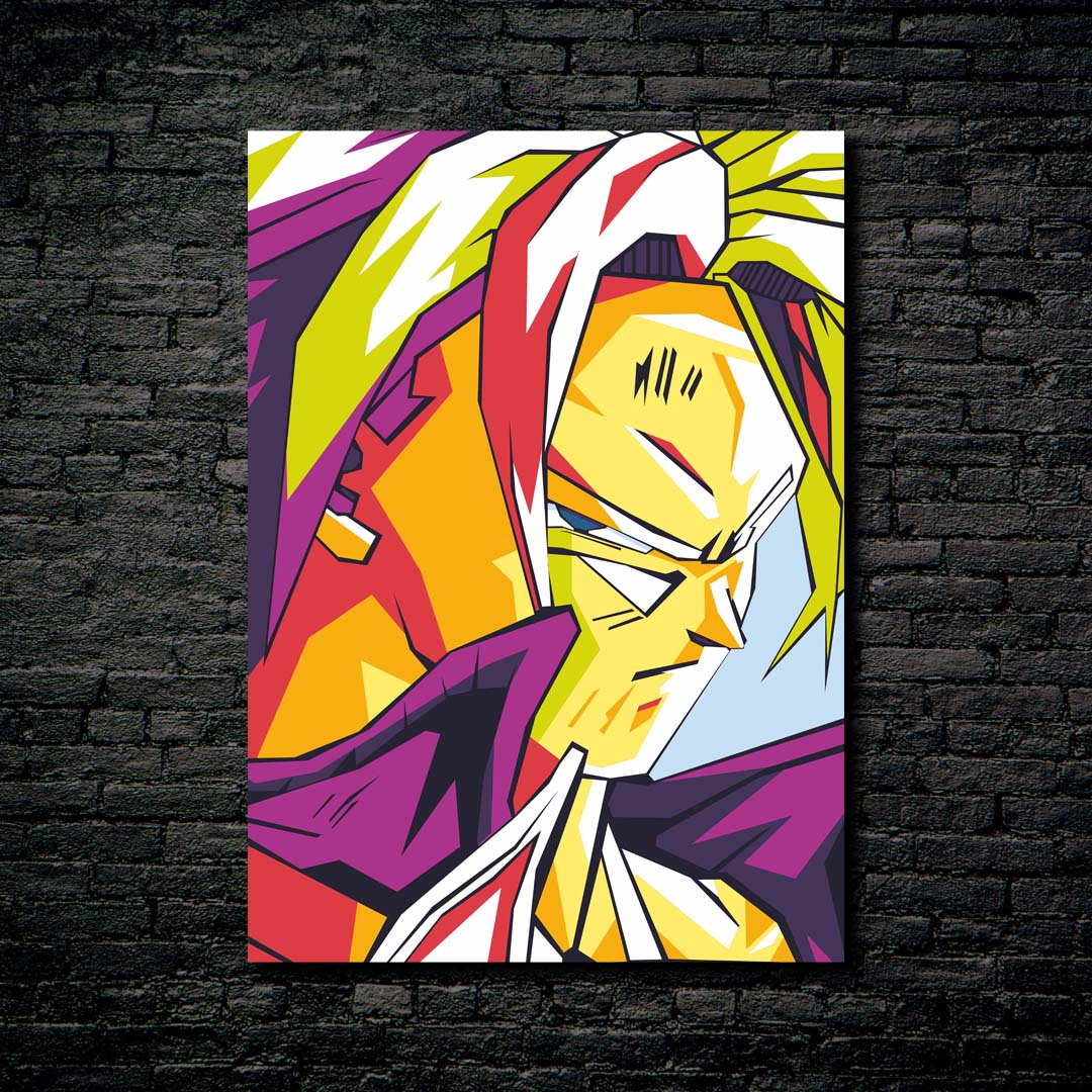 Super Saiyan Goku Pop Art