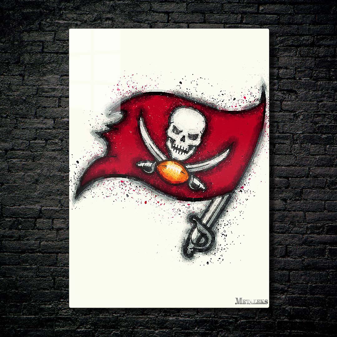 Tampa Bay Buccaneers Watercolor