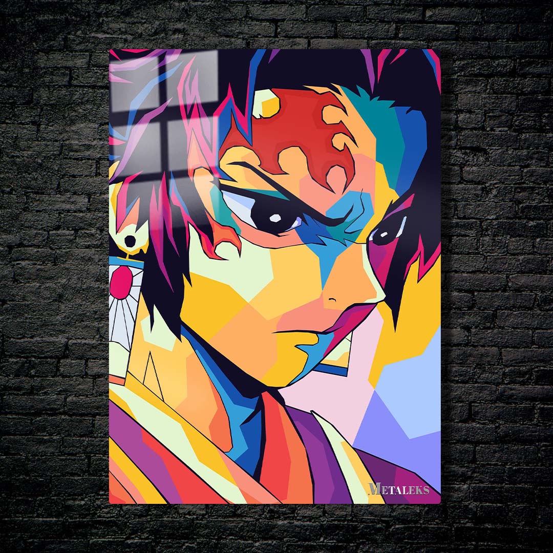 Tanjiro Wpap Pop Art style