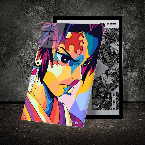 Tanjiro Wpap Pop Art style