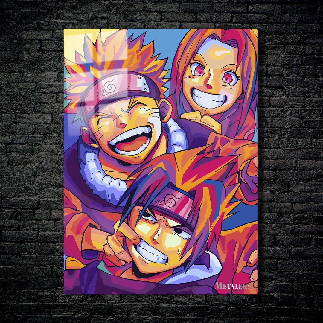 Team 7 wpap pop art style