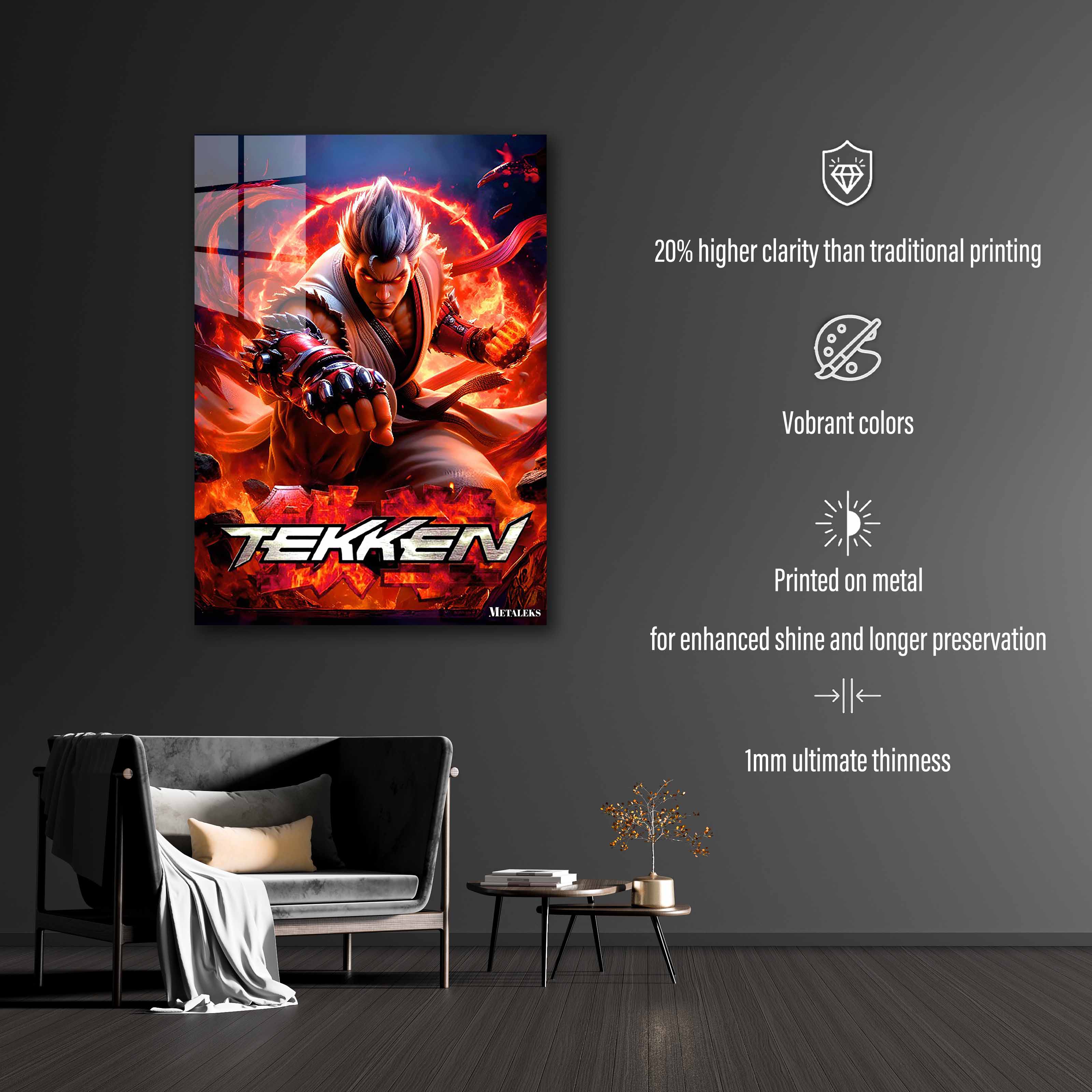 Tekken 7 Kajuya Ilustration-designed by @ Beat Art