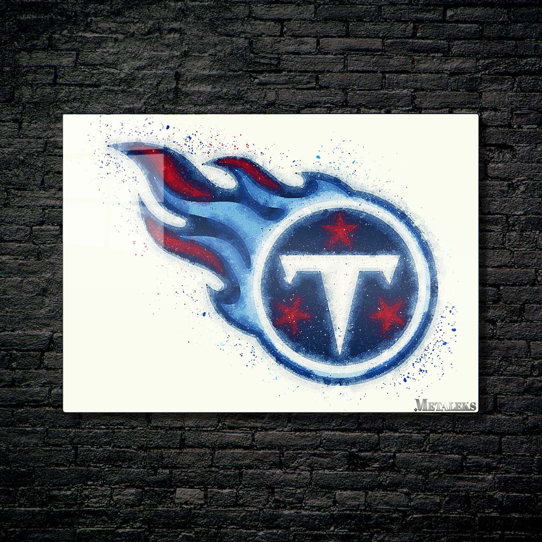 Tennessee Titans Watercolor