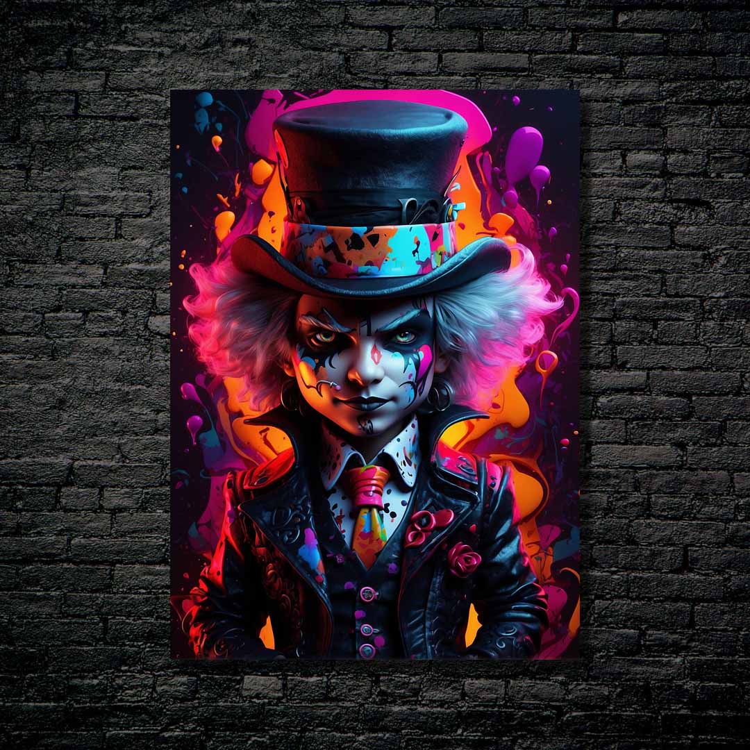 The Mad Hatter -rtwork by @Vivid Art Studios