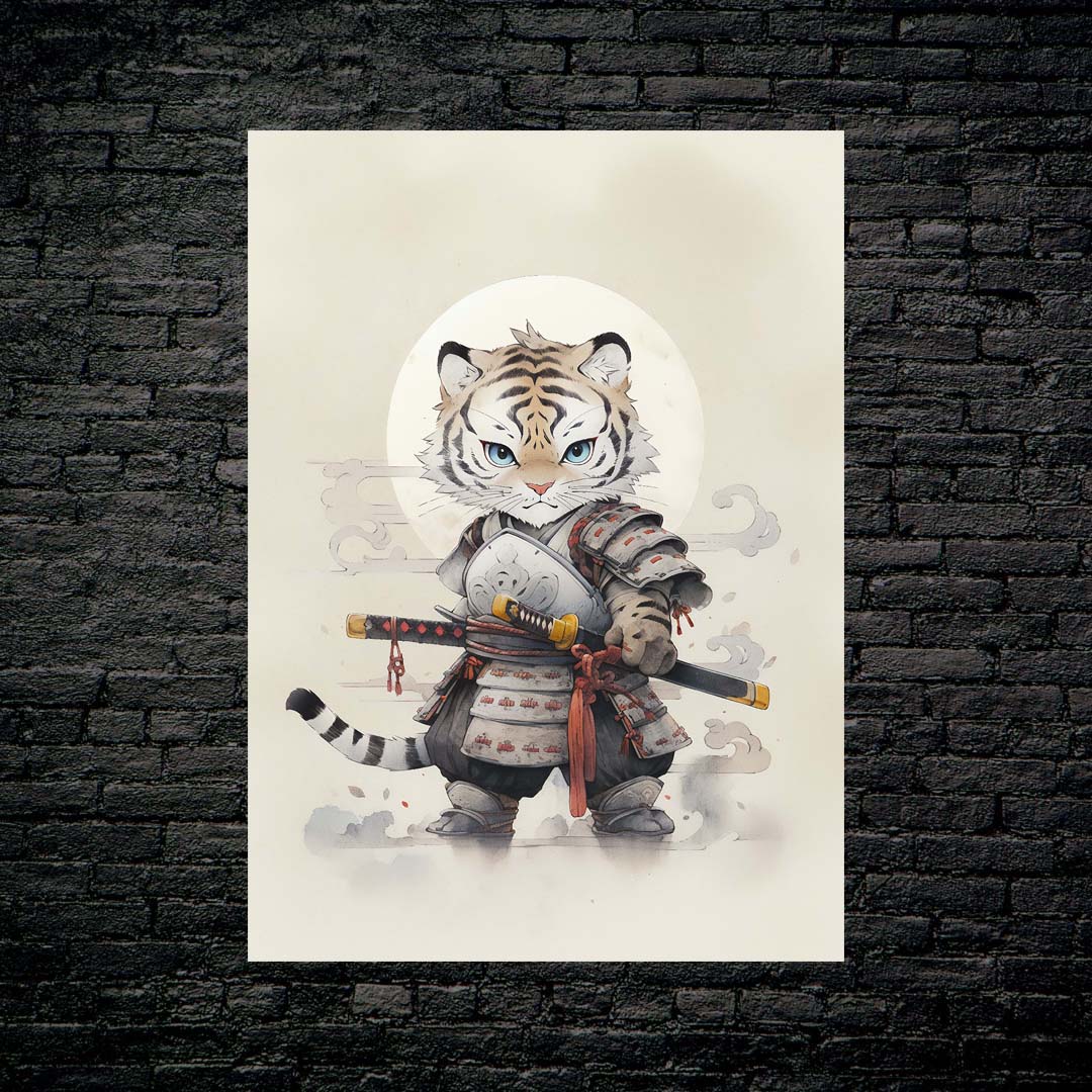 Tiger Samurai Warrior