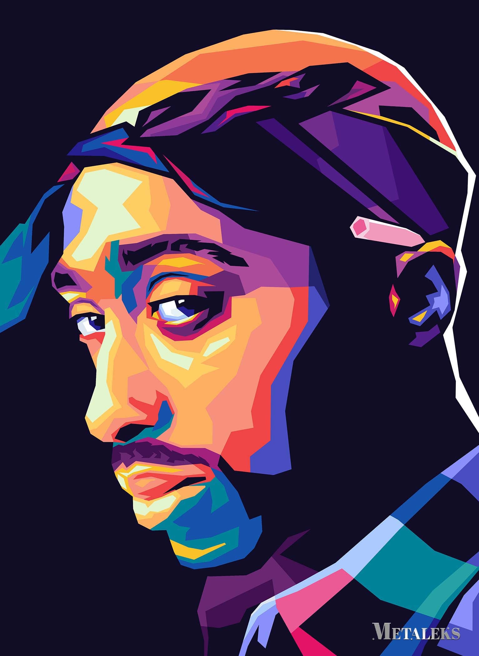 Tupac Shakur pop style