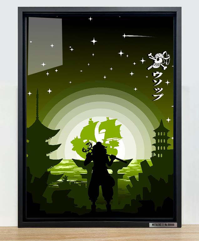 Usopp one piece silhouette