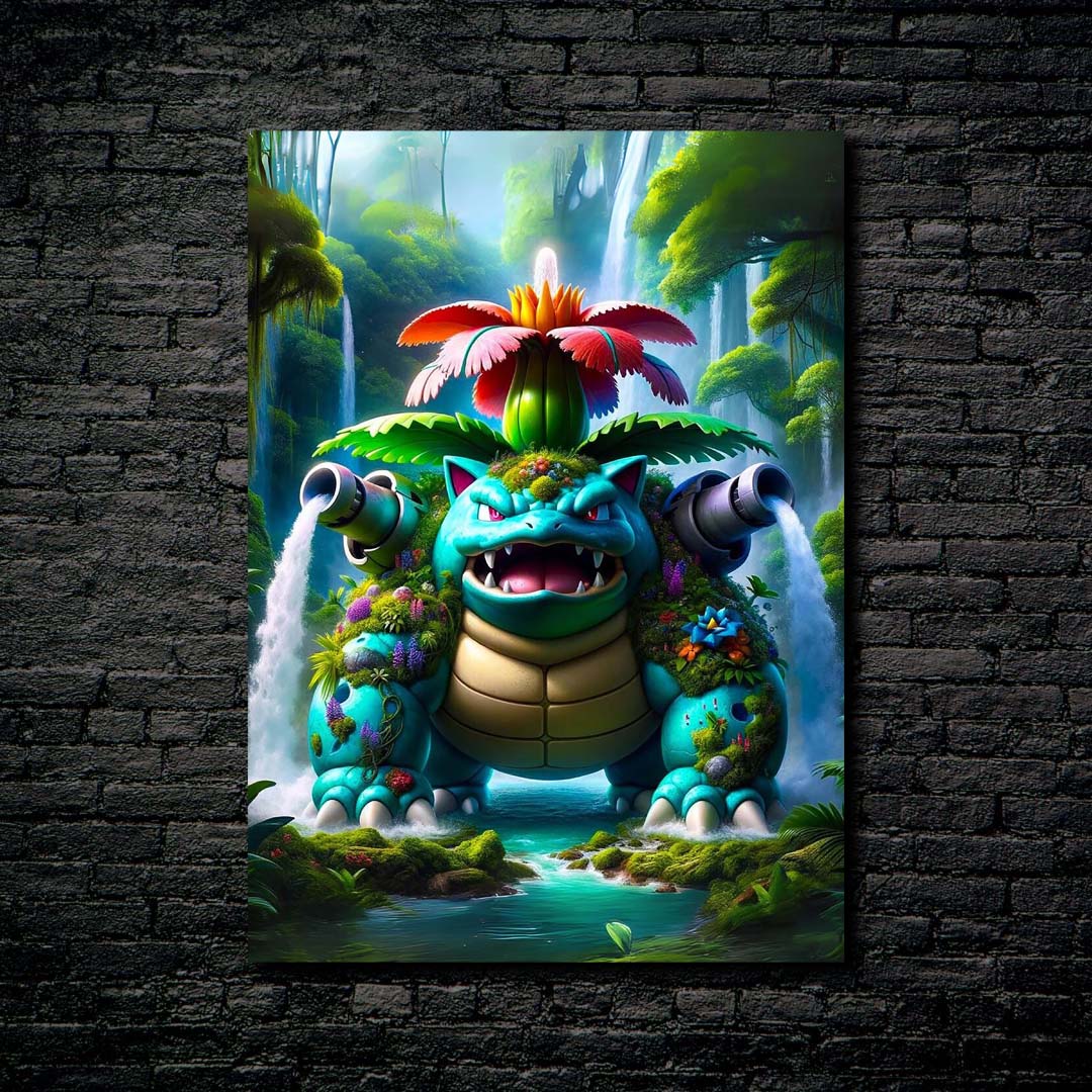 Venusaur x Blastoise