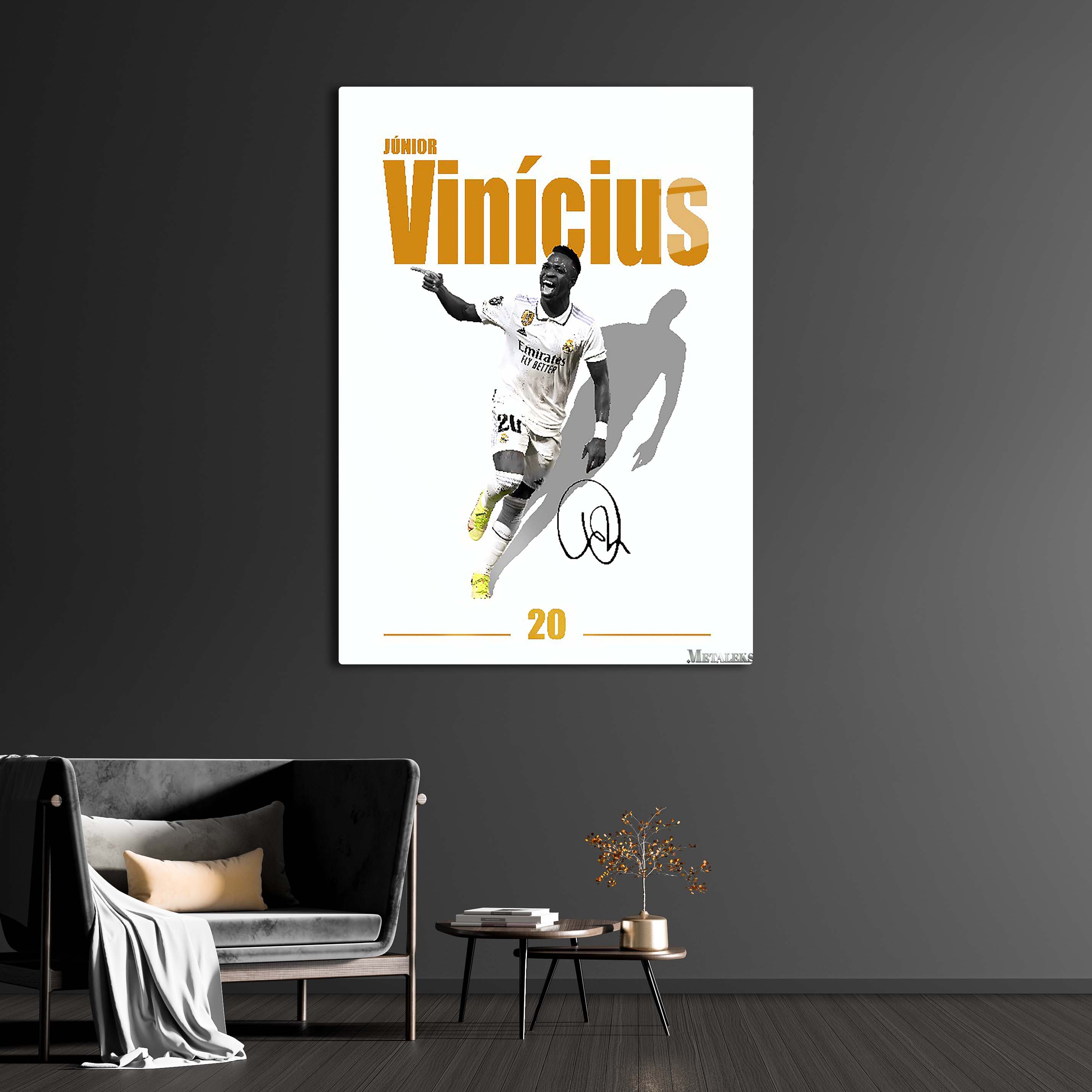 Vin¨ªcius J¨²nior Minimalist