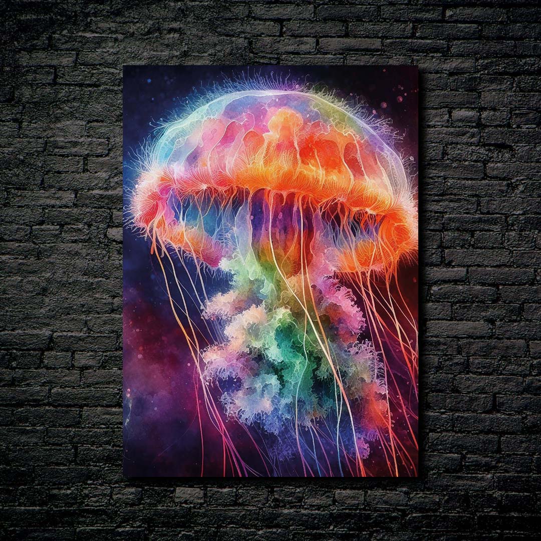 Watercolor Jellyfish