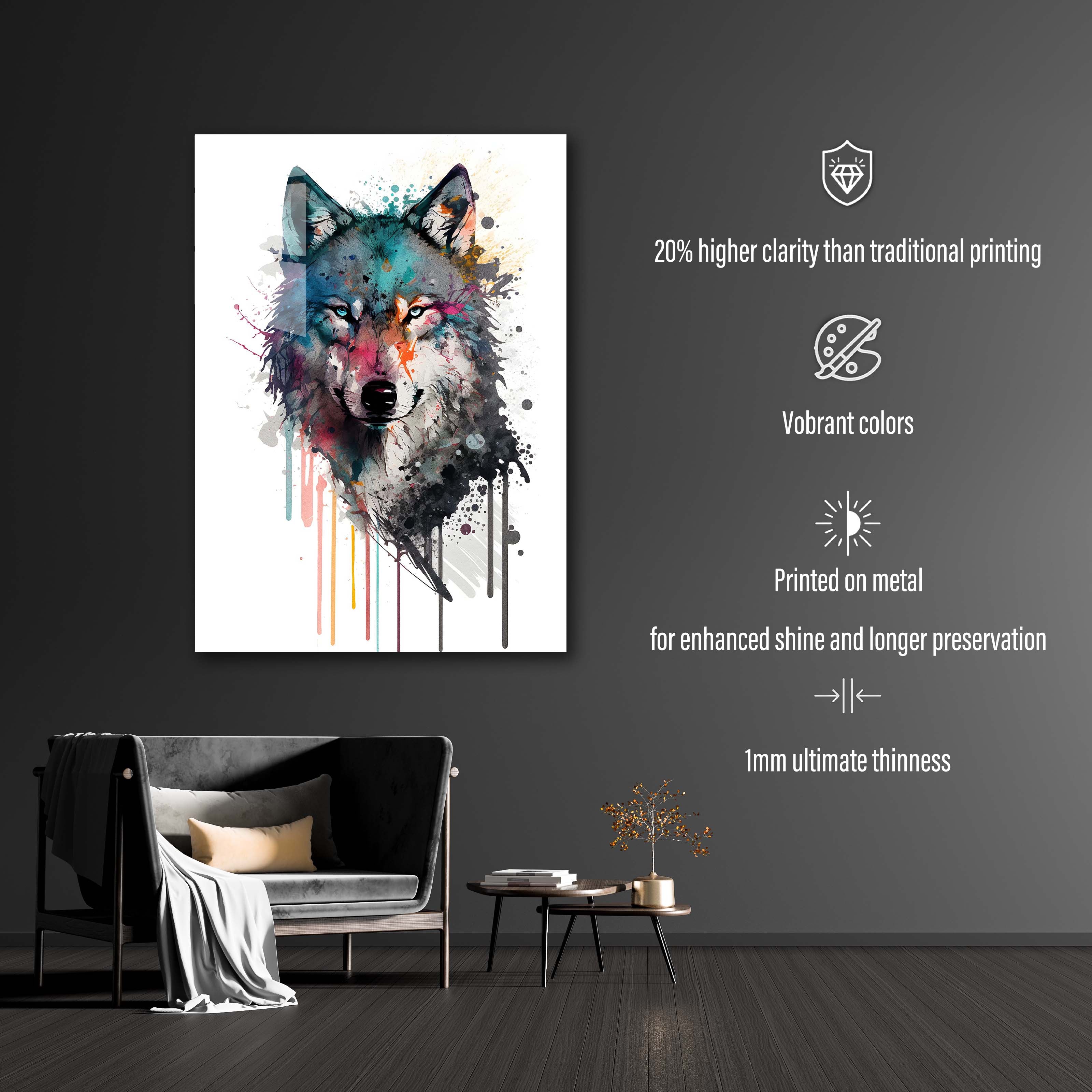 Wolf Painting