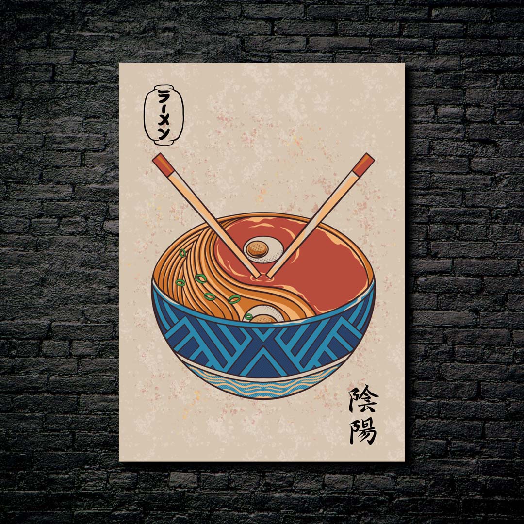 Yin and yang Ramen