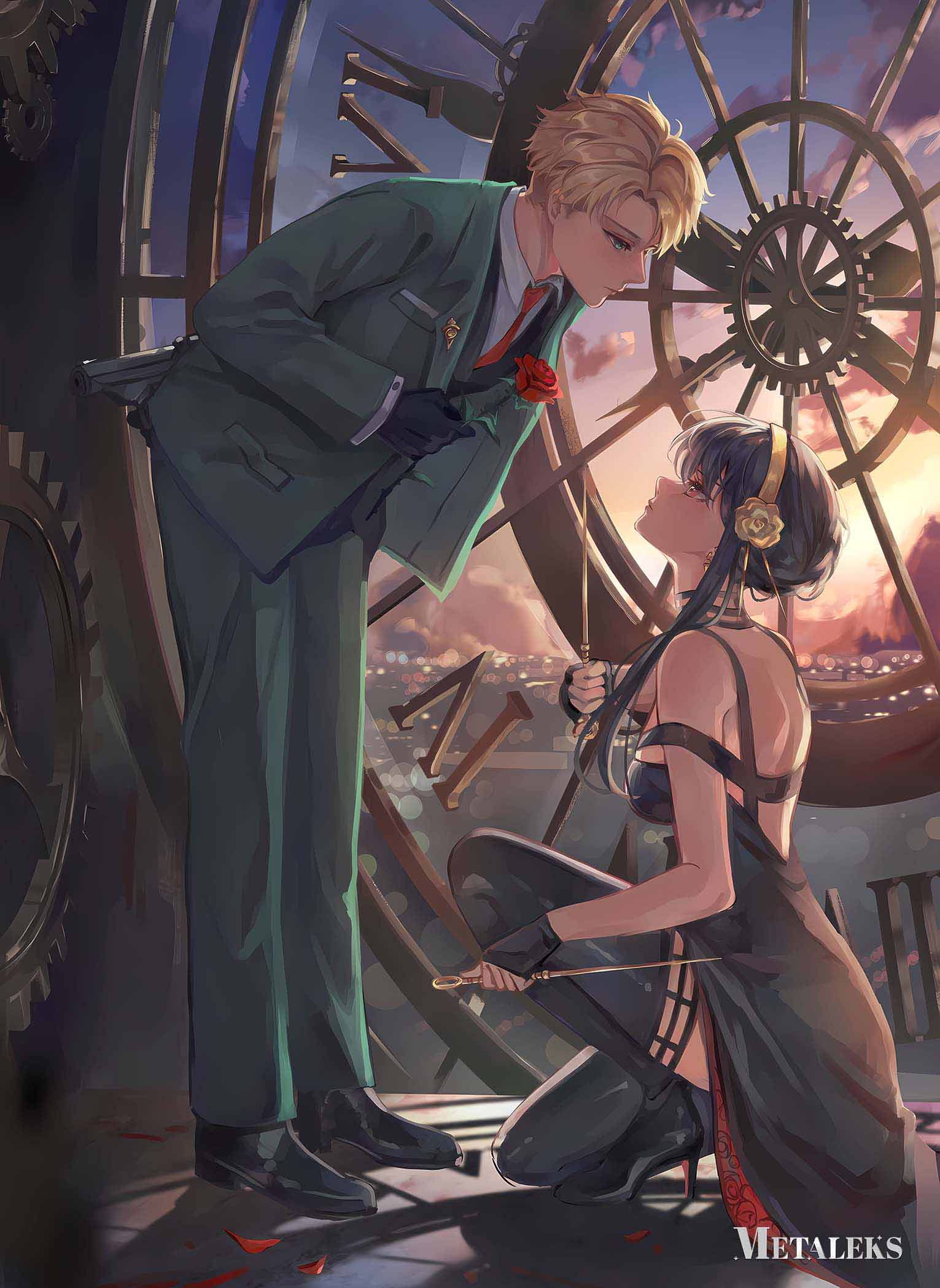 Yor Forger and Loid Forger-01
