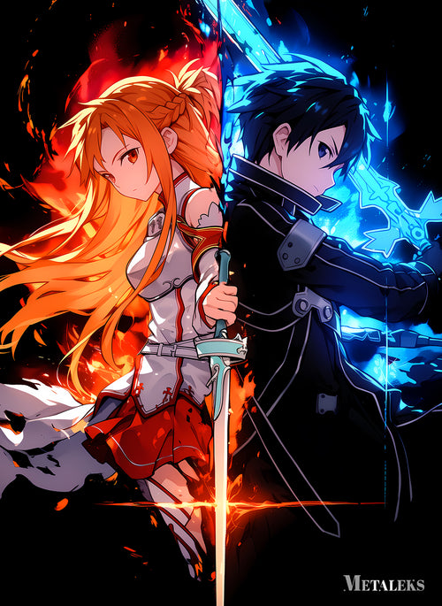 Yuuki Asuna and Kirito | Sword Art Online