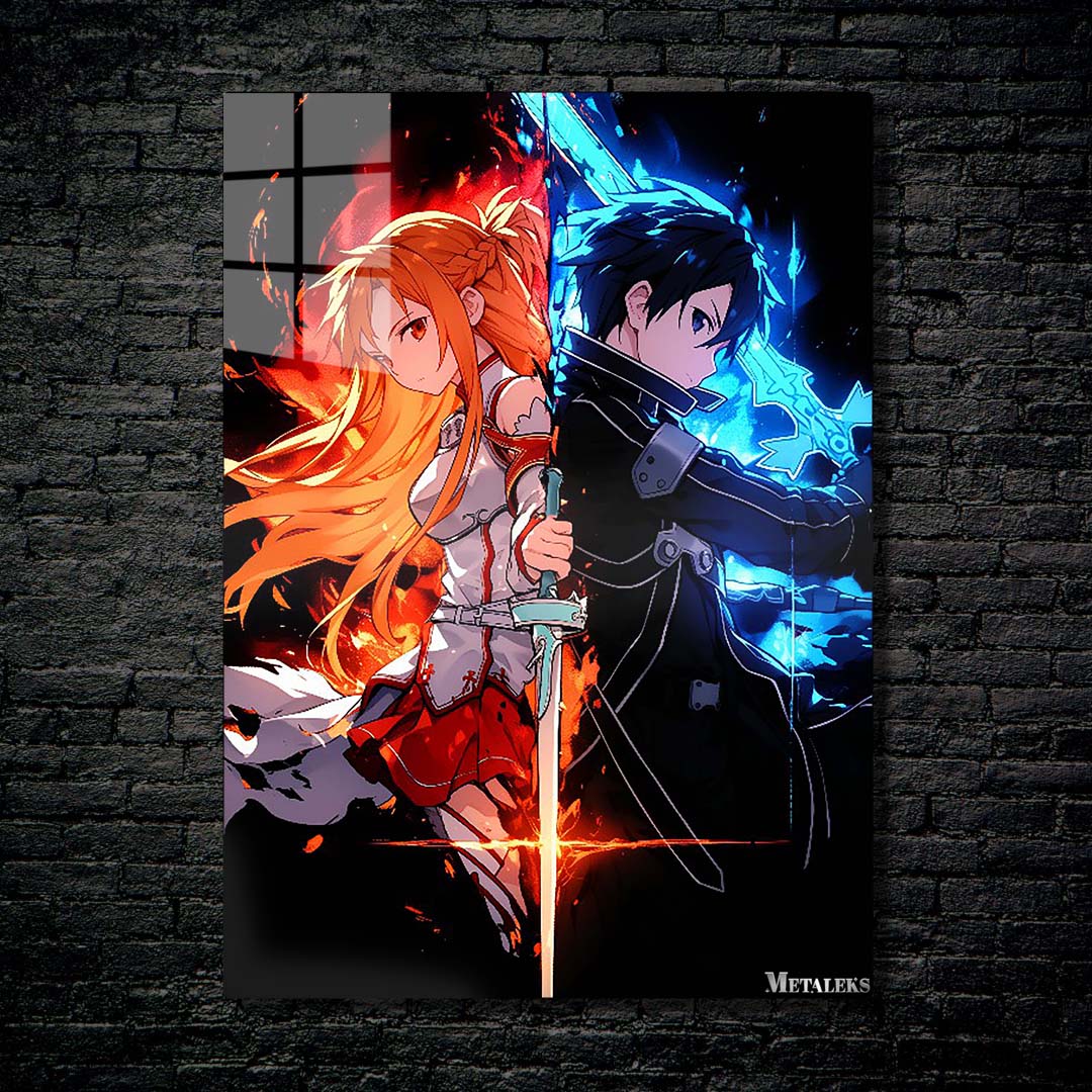 Yuuki Asuna and Kirito | Sword Art Online