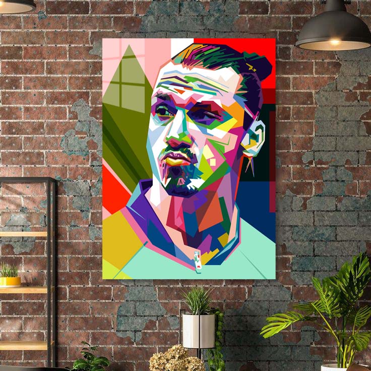 Zlatan Ibrahimović pop art