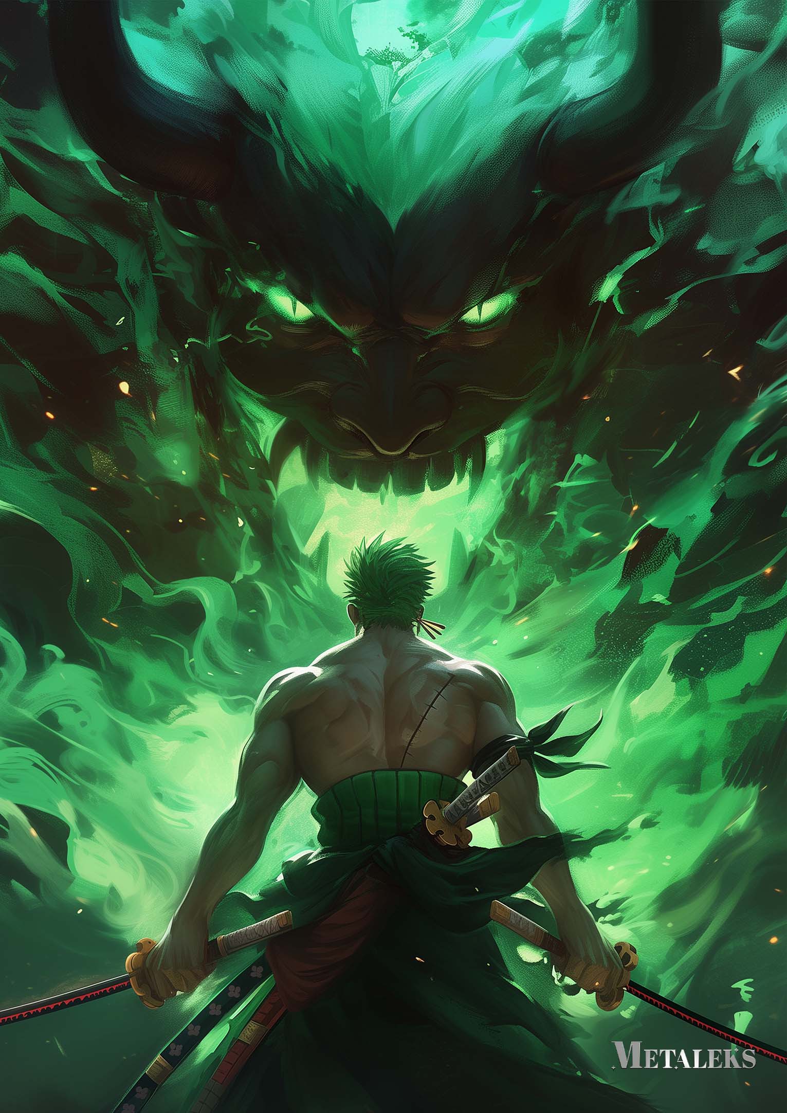 Zoro X Demon _ One Piece