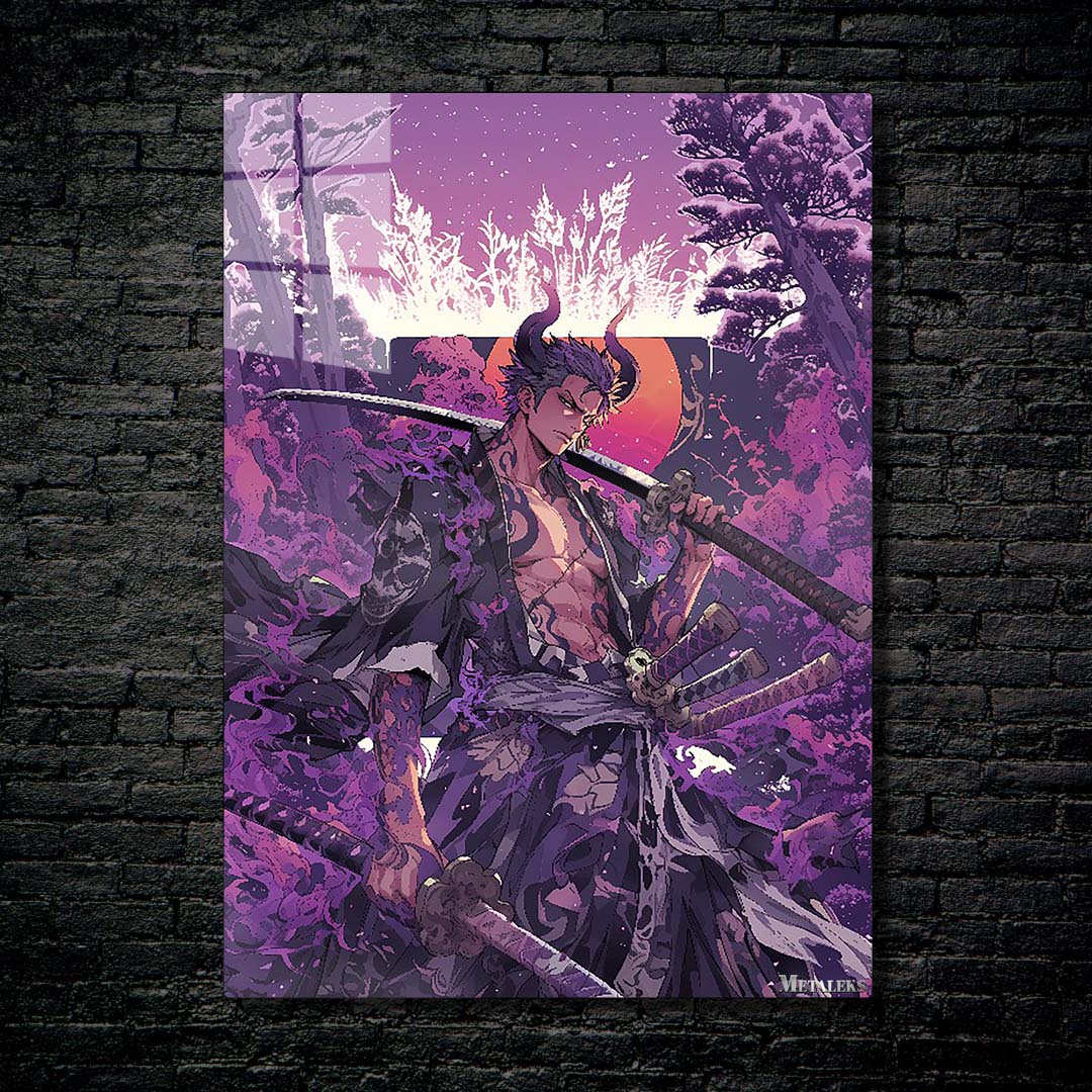 Zoro #1 Custom Artwork - By Synth Anime