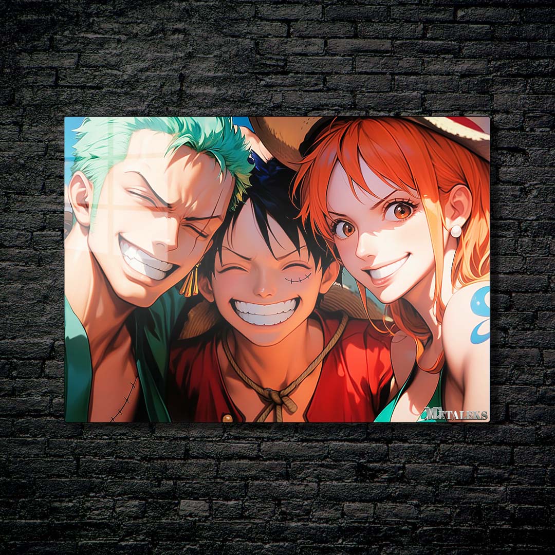 Zoro, Luffy and Nami | One Piece