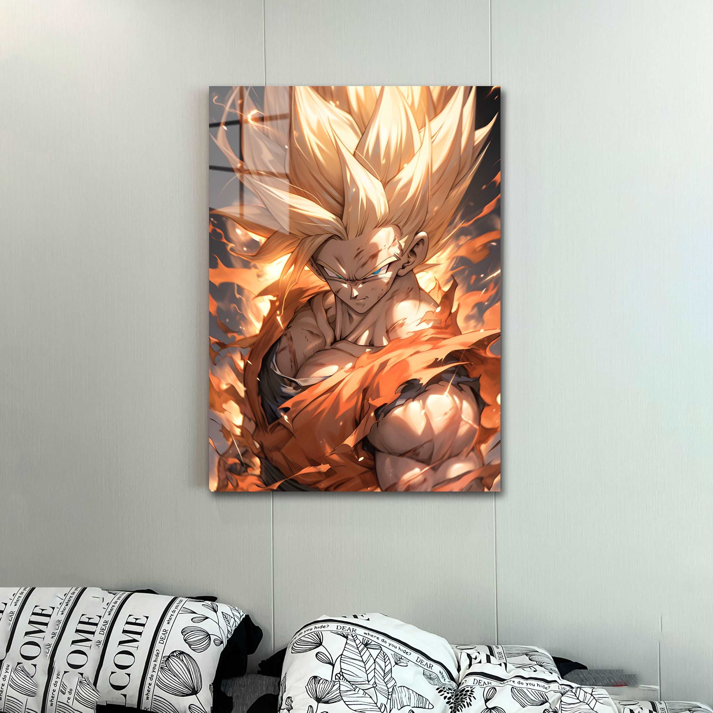 Crazy Goku-Artwork by @Samuraifantasy17