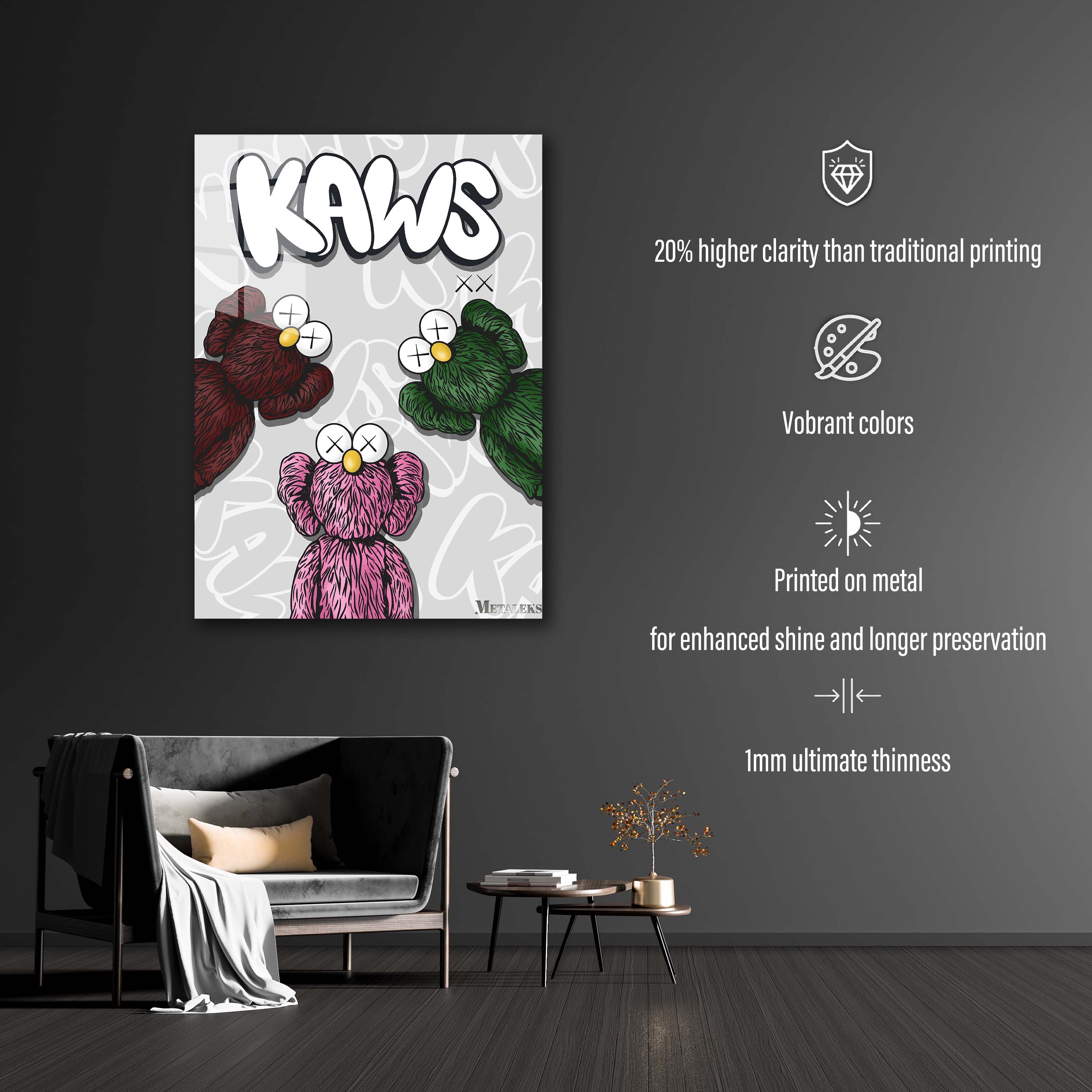 doodle kaws