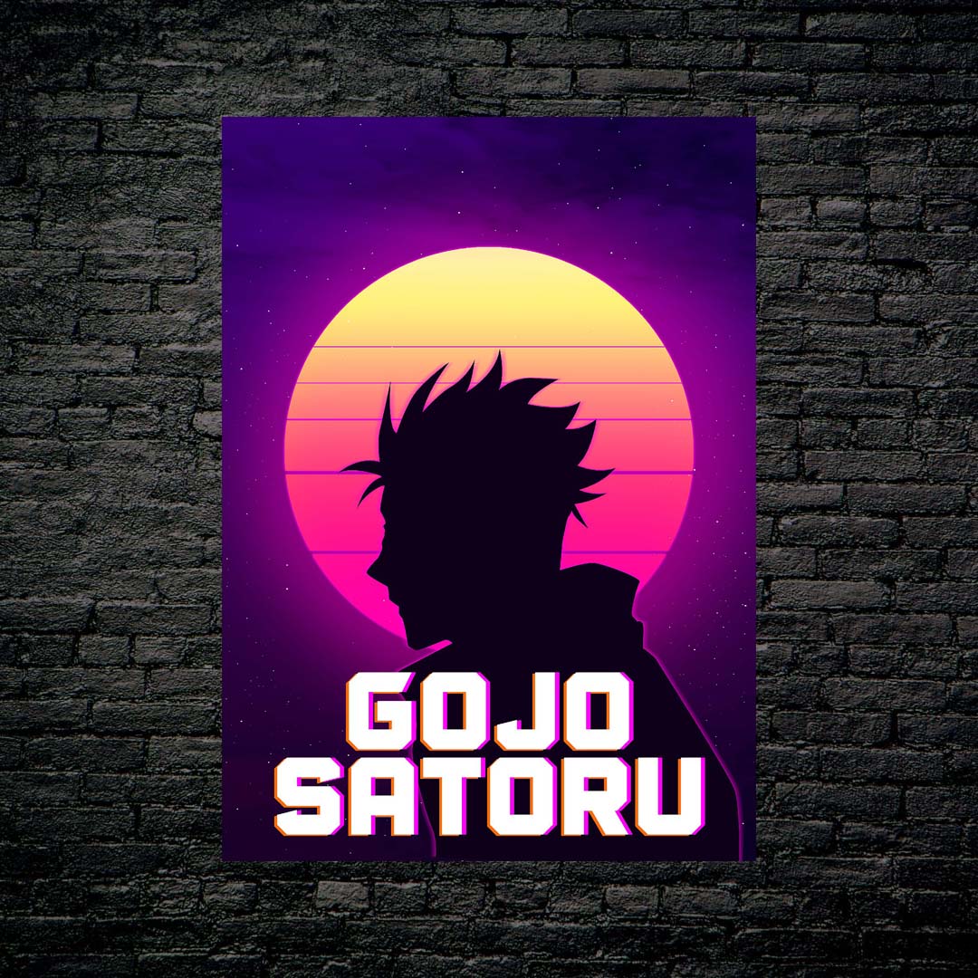 gojo satoru retro