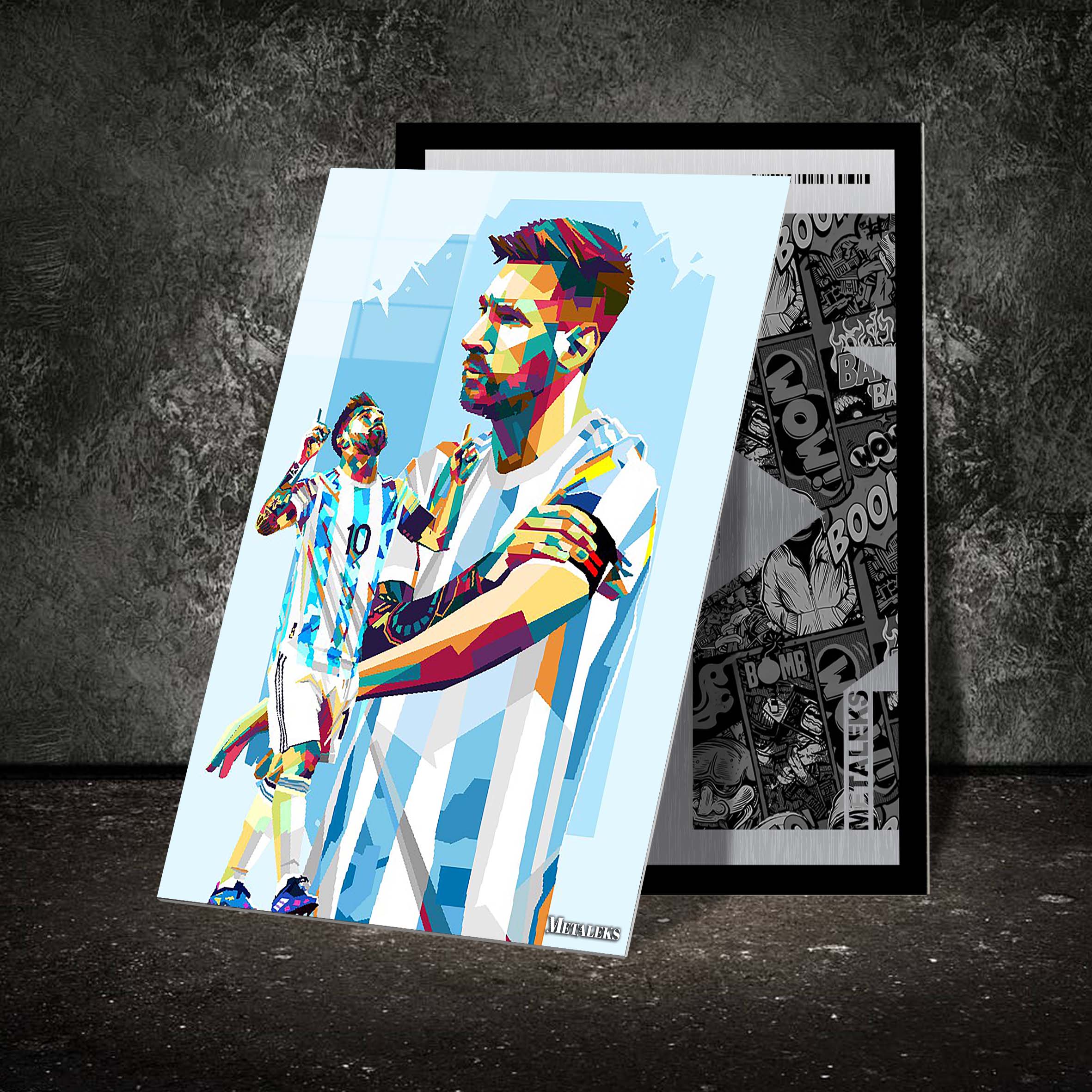 lionel messi the legend WPAP