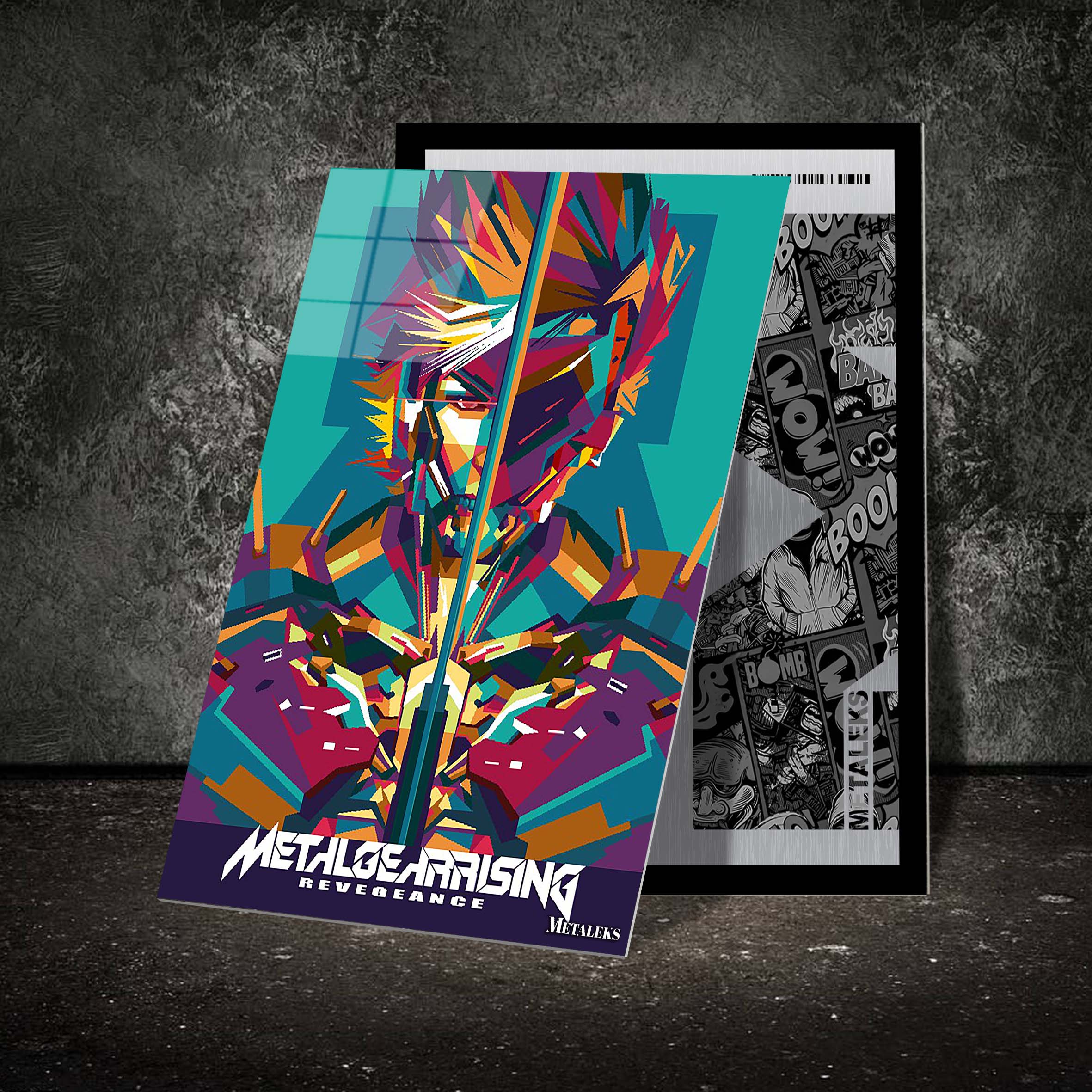 metal gear solid POP ART STYLE