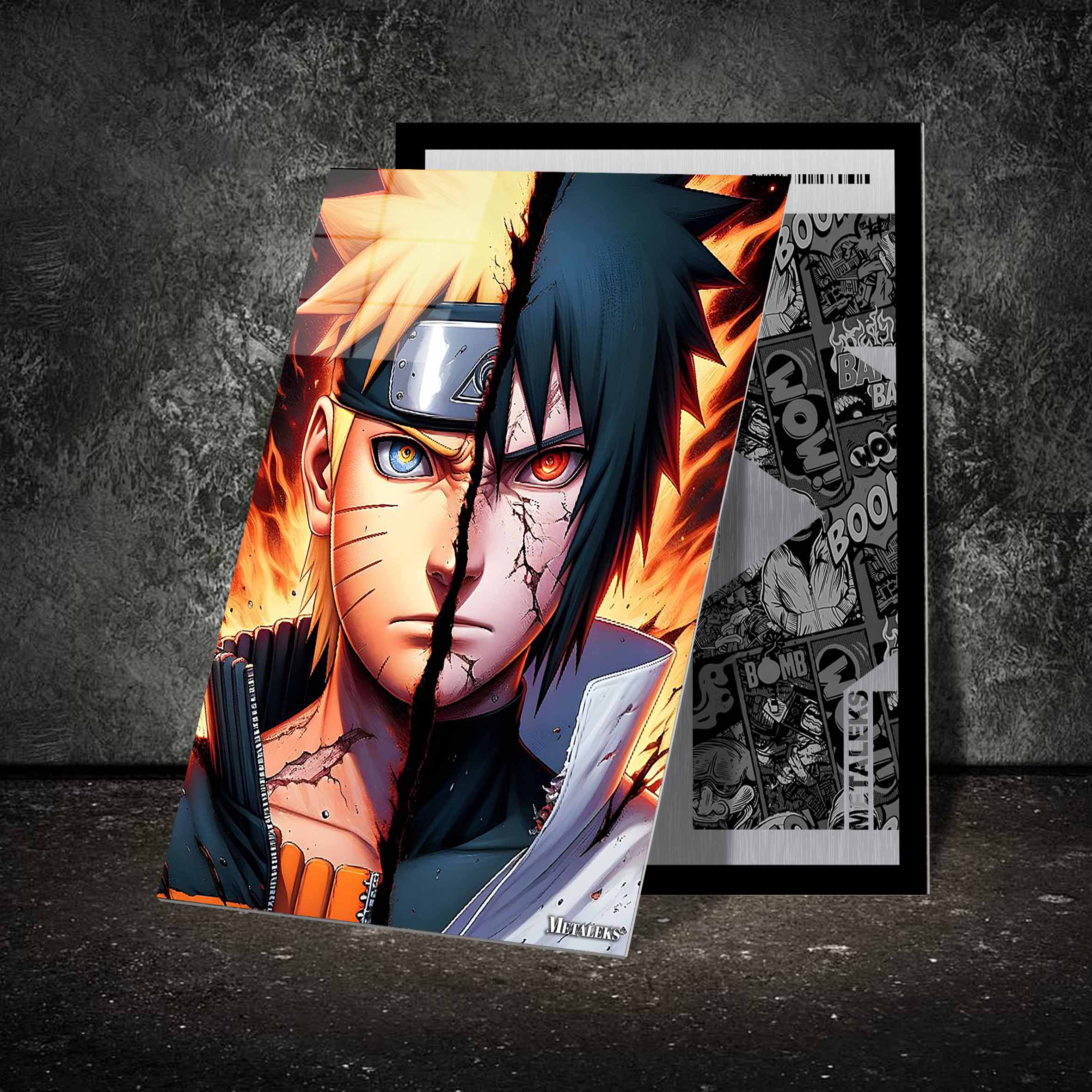 narotu Vs sasuke face