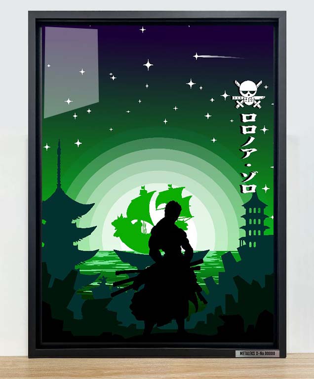 silhouette di roronoa zoro