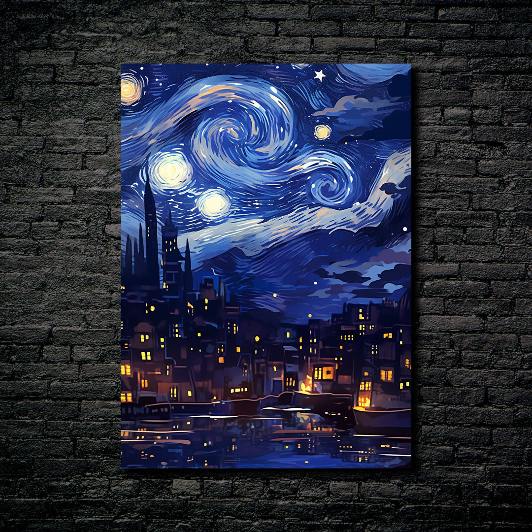 Van Gogh Series-starry sky