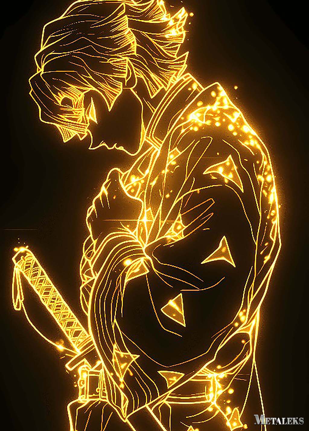 zenitsu neon art