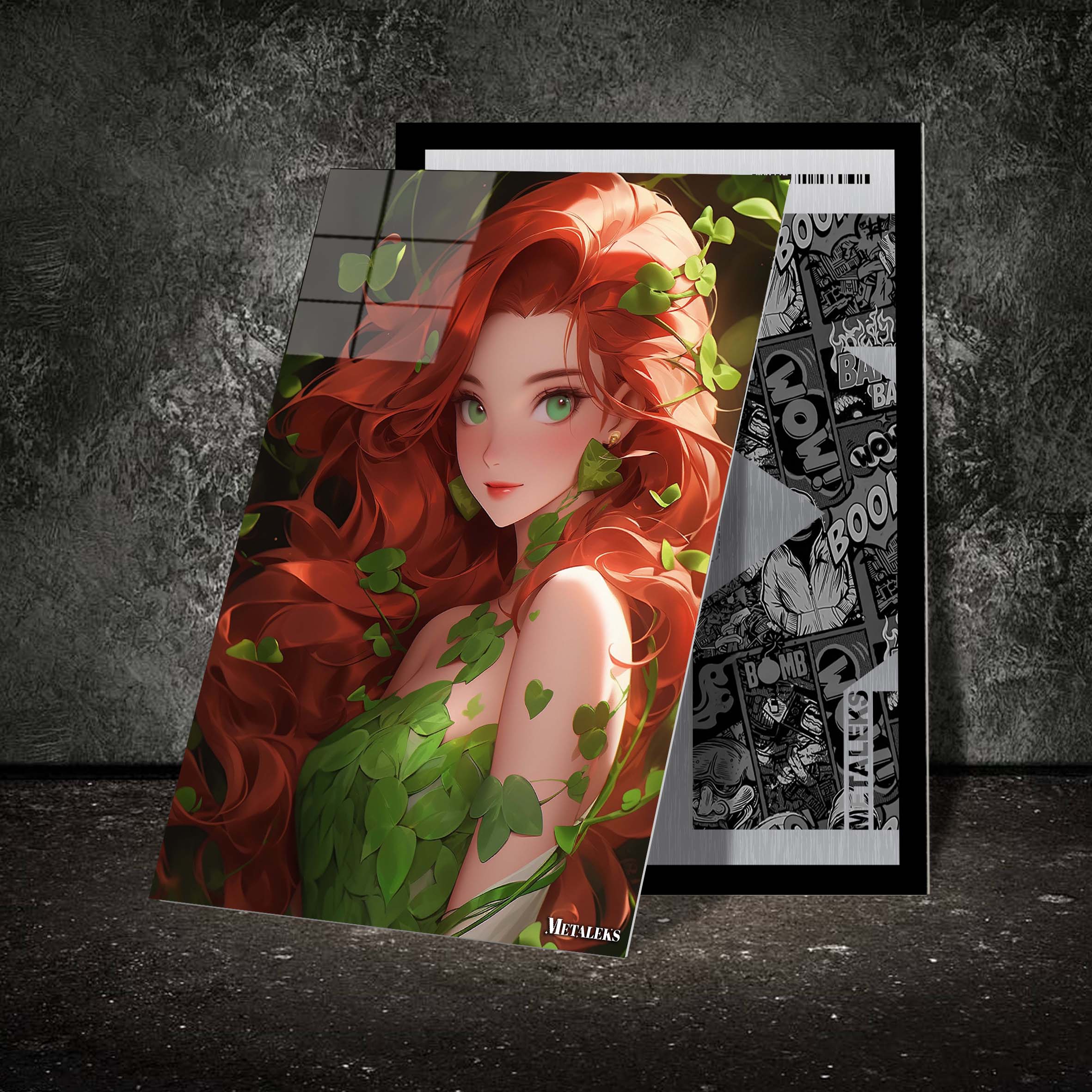 Green Seduction_ Poison Ivy's Allure in the Shadows