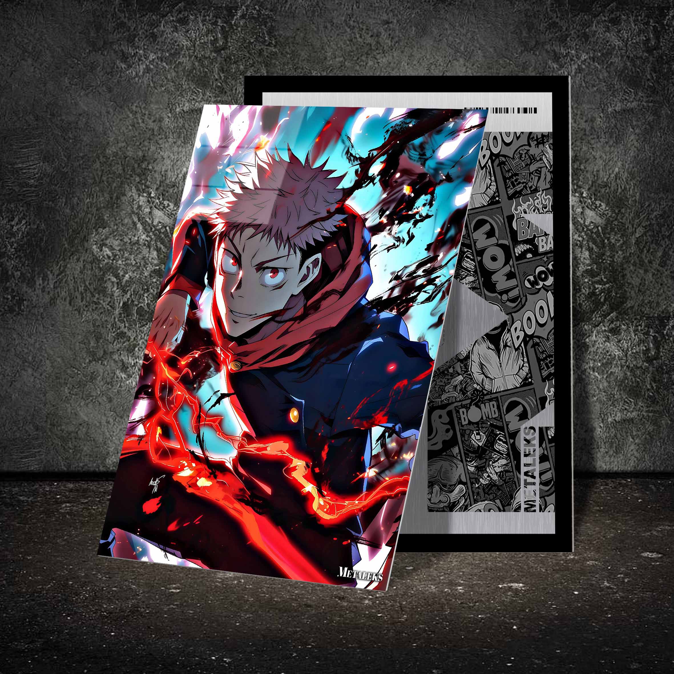 Itadori yuji from jujutsu kaisen