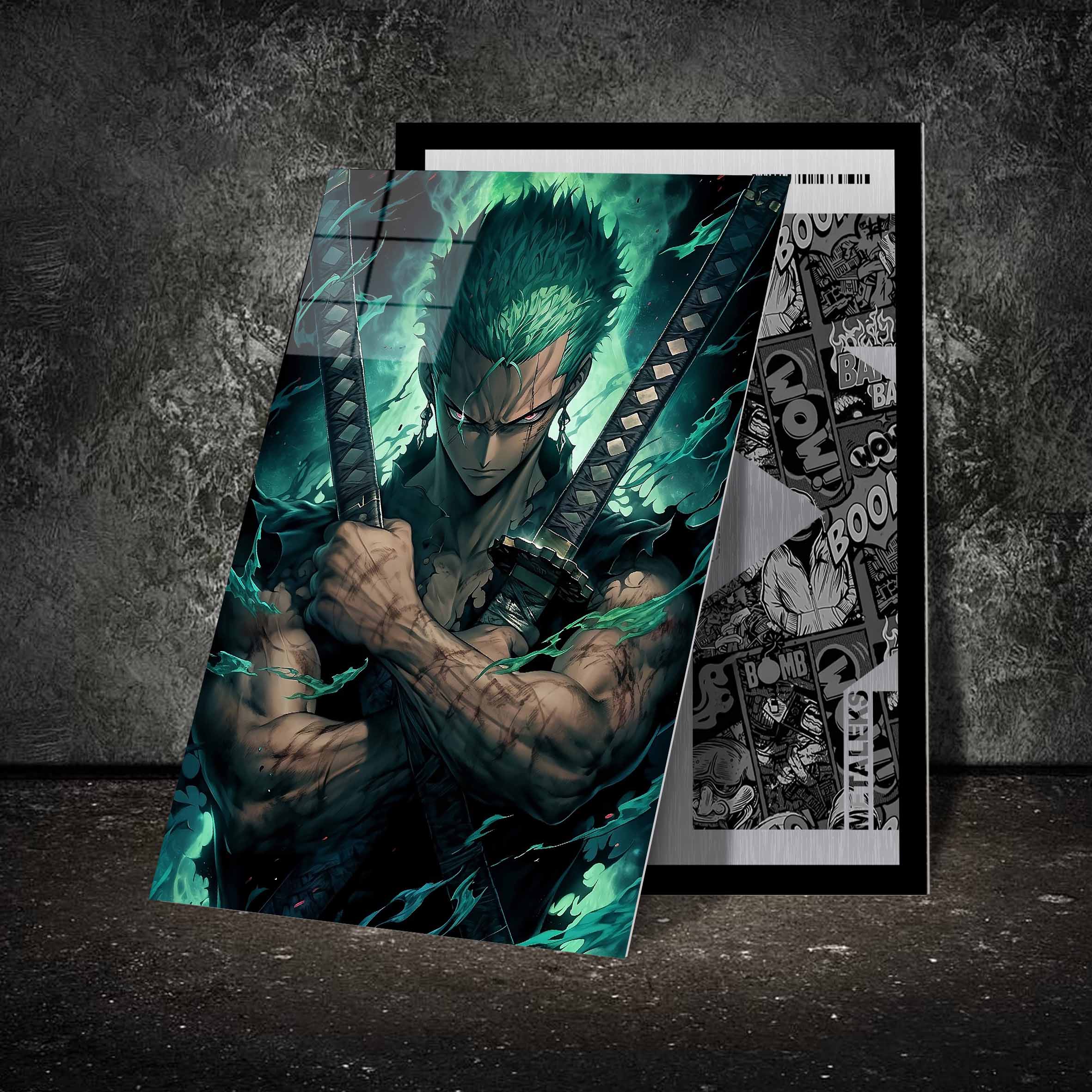 Roronoa Zoro Rage-designed by @Imagine.Insanity