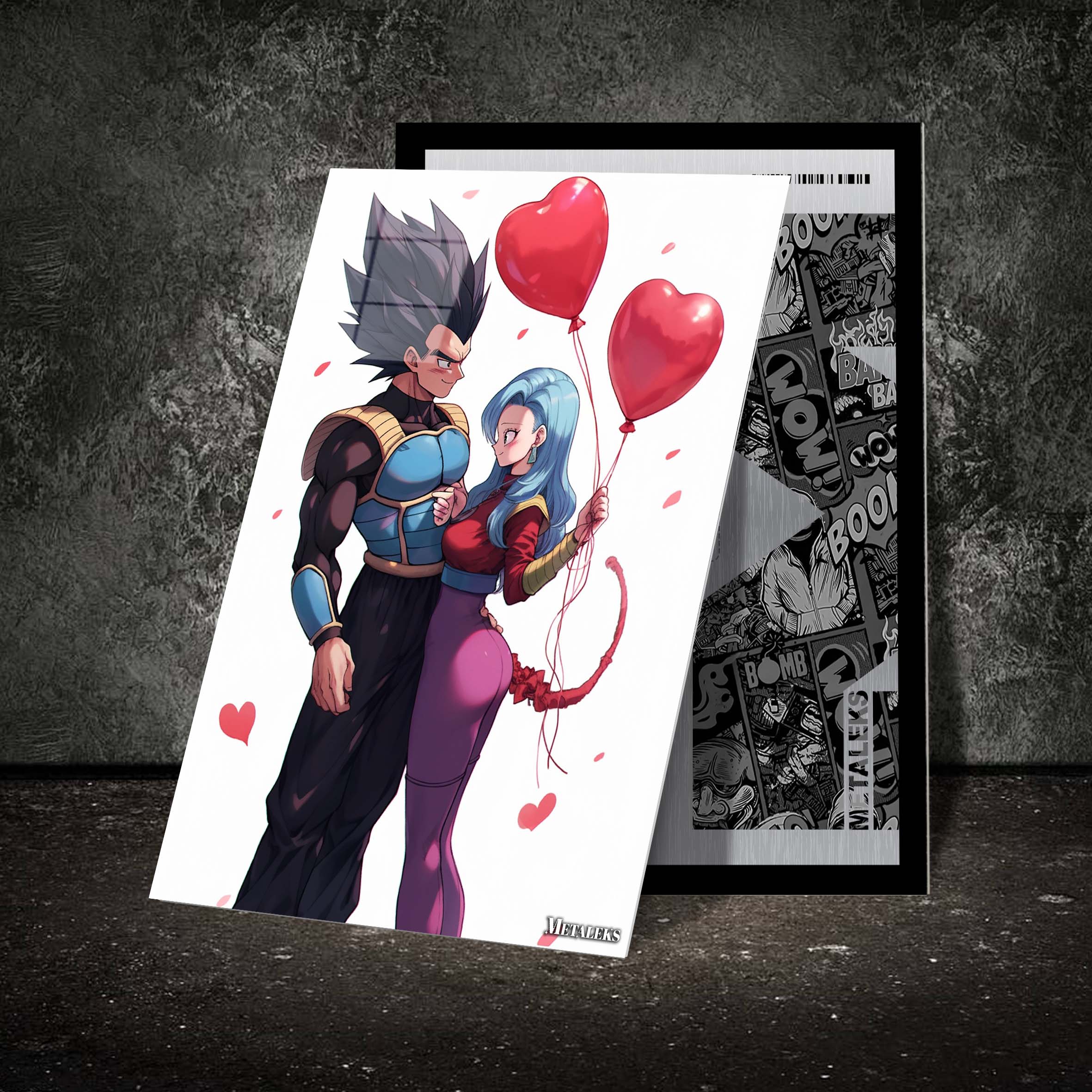 Saiyan Love Chronicles_ Vegeta and Bulma's Epic Journey