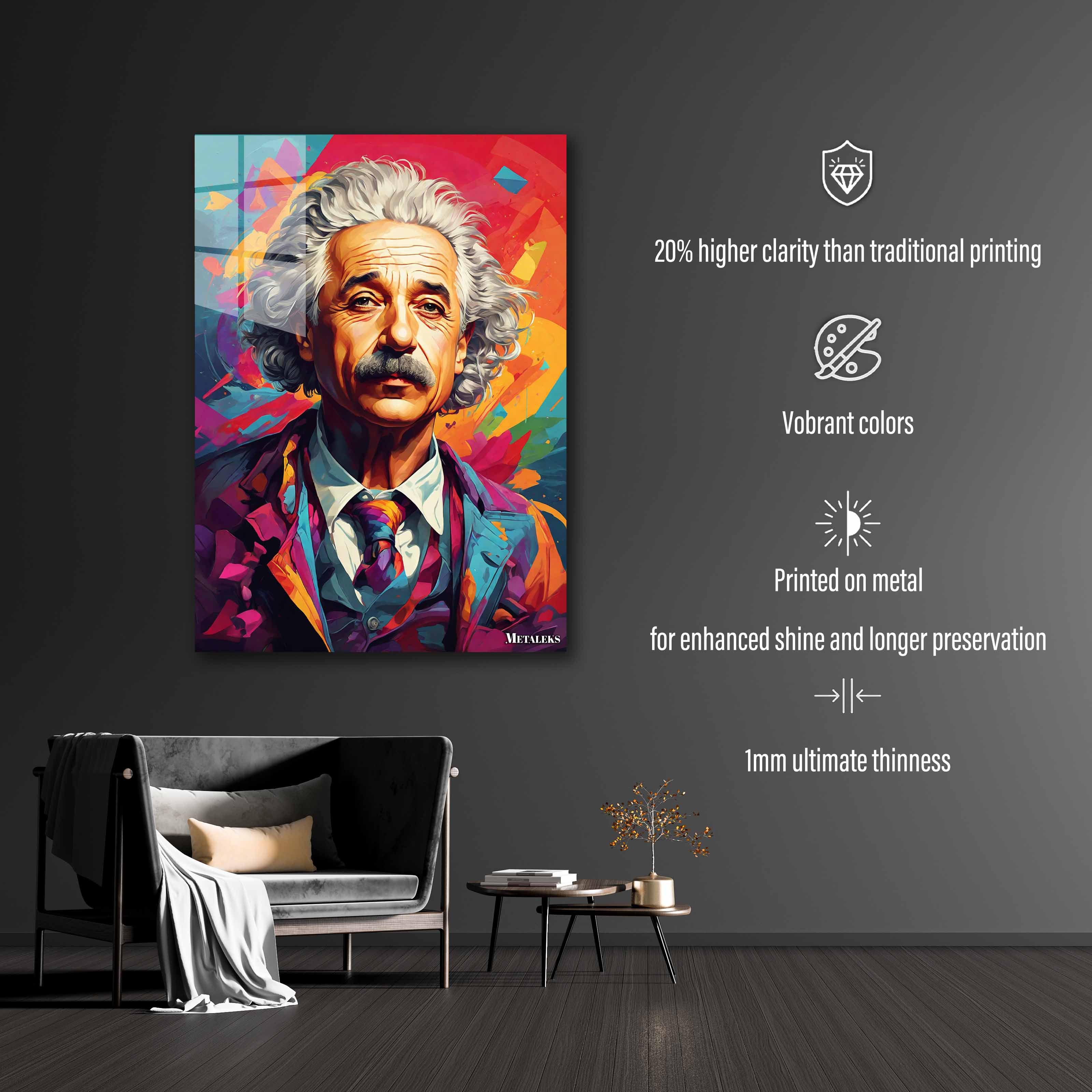 albert einstein pop art